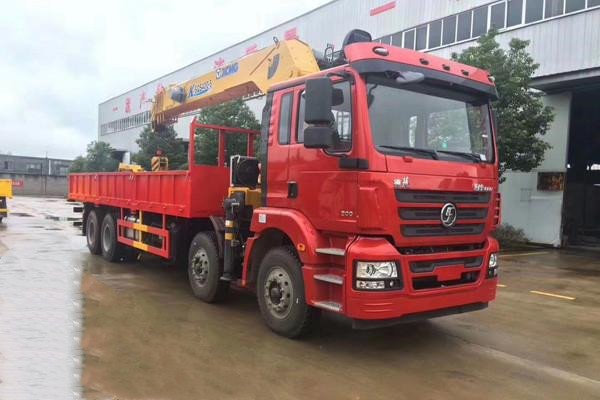 陜汽德龍前四后八徐工16噸隨車吊