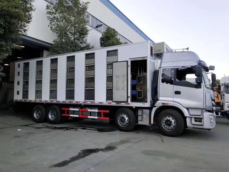 東風天錦單橋全鋁合金運豬車