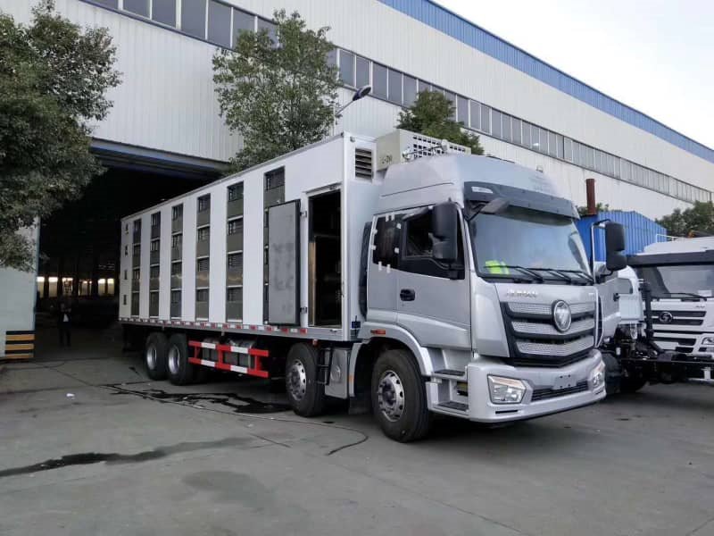 東風天錦單橋全鋁合金運豬車