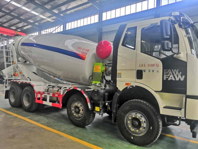 華專一牌EHY5310GJBCA混凝土攪拌運(yùn)輸車