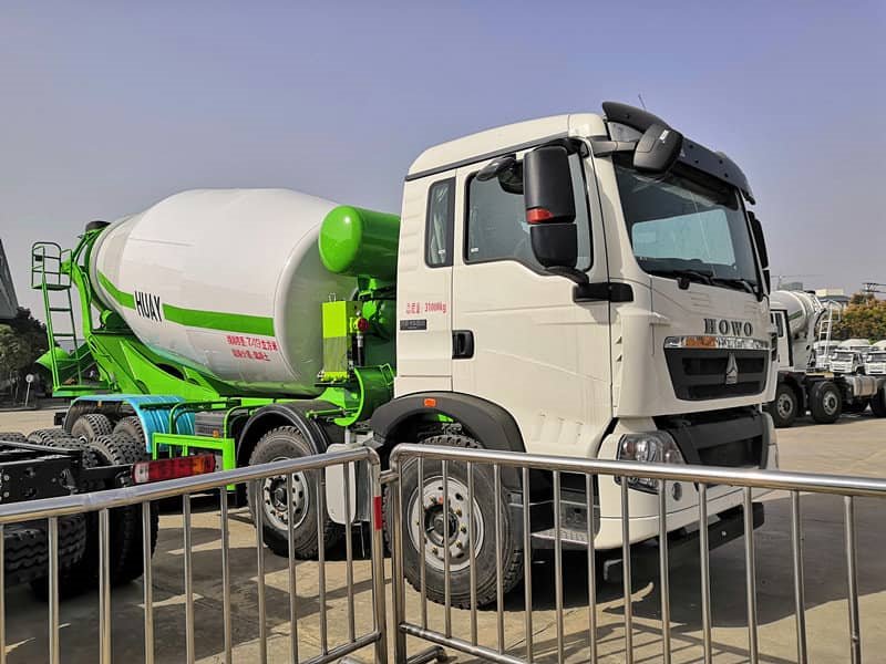 華專一牌EHY5310GJBZ6混凝土攪拌運輸車