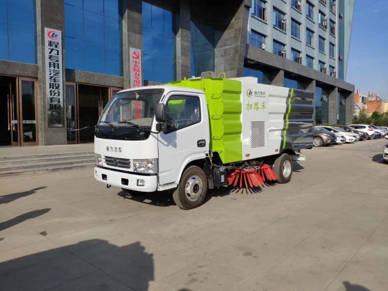 程力威牌CLW5030TSL6HL掃路車
