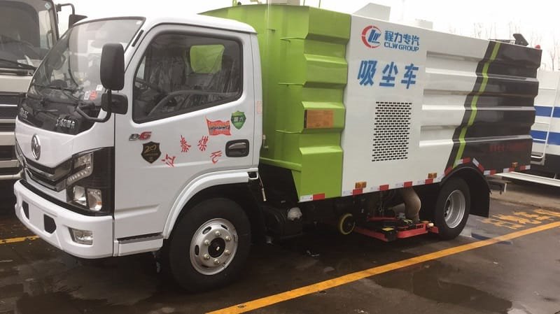程力威牌CLW5180TXCHL6吸塵車