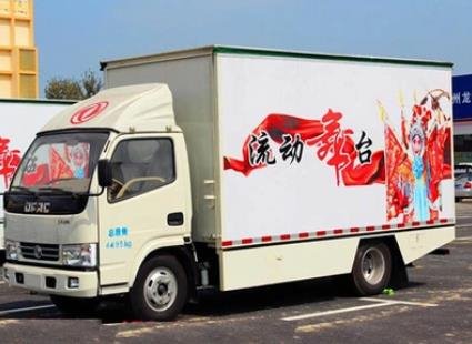 程力威牌CLW5040XWTD6舞臺車