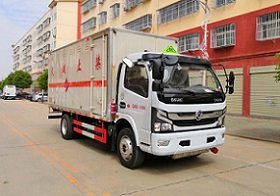 程力威牌CLW5120XRQE6易燃氣體廂式運輸車