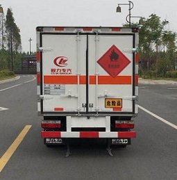 程力威牌CLW5030XRYE6易燃液體廂式運(yùn)輸車(chē)