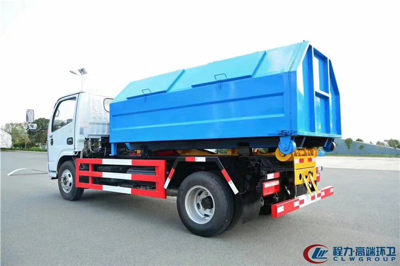 程力威牌CLW5070ZXXD6車廂可卸式垃圾車