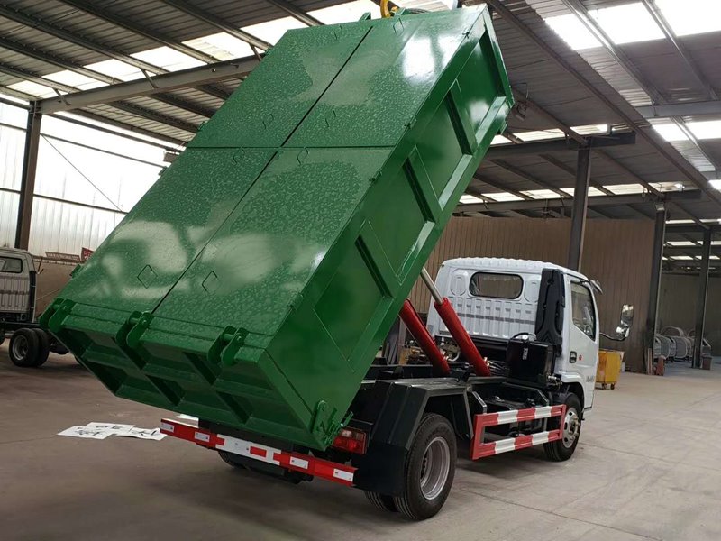 程力威牌CLW5040ZXXE6車廂可卸式垃圾車