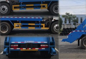 程力威牌CLW5120ZBS6RJ擺臂式垃圾車