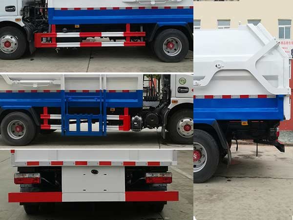 程力威牌CLW5120ZZZ6自裝卸式垃圾車