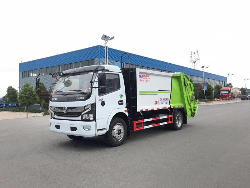 程力威牌CLW5090ZYS6壓縮式垃圾車(chē)