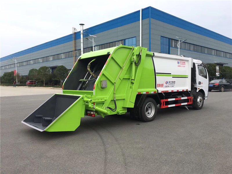 程力威牌CLW5090ZYS6壓縮式垃圾車(chē)