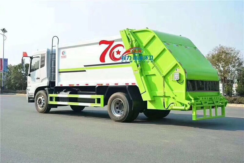 程力威牌CLW5180ZYSD6壓縮式垃圾車