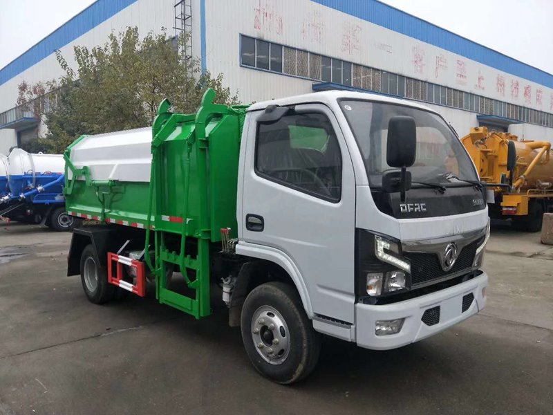 程力威牌CLW5040ZZZ6CD自裝卸式垃圾車