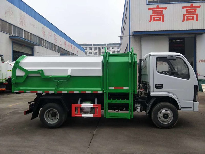 程力威牌CLW5040ZZZ6CD自裝卸式垃圾車