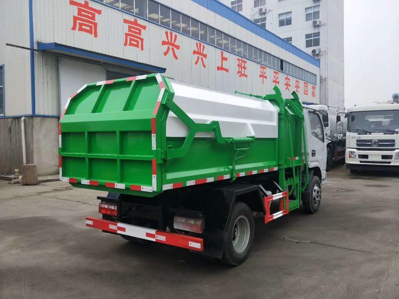 程力威牌CLW5040ZZZ6CD自裝卸式垃圾車