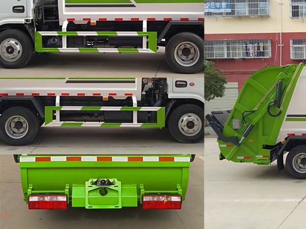 程力威牌CLW5071ZYS6壓縮式垃圾車
