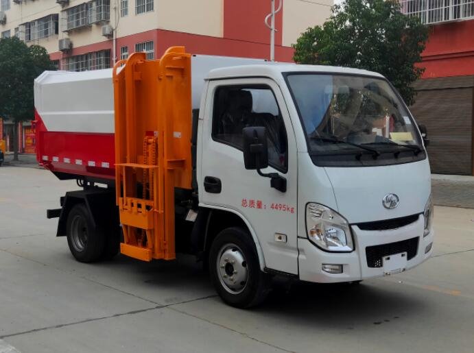程力威牌CLW5037ZZZH6自裝卸式垃圾車