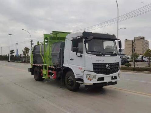 程力威牌CLW5160TCA6CF餐廚垃圾車(chē)