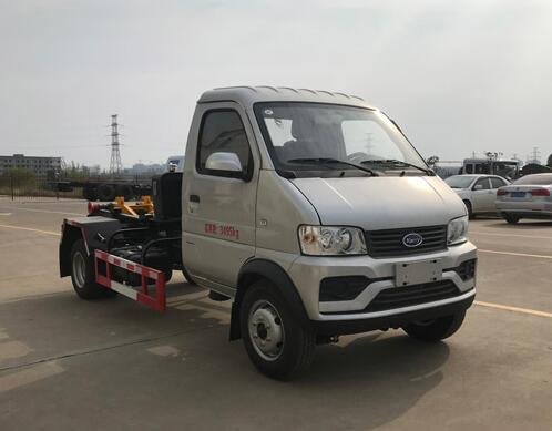 程力威牌CLW5030ZXX6RL車廂可卸式垃圾車