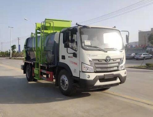 程力威牌CLW5121TCA6CF餐廚垃圾車