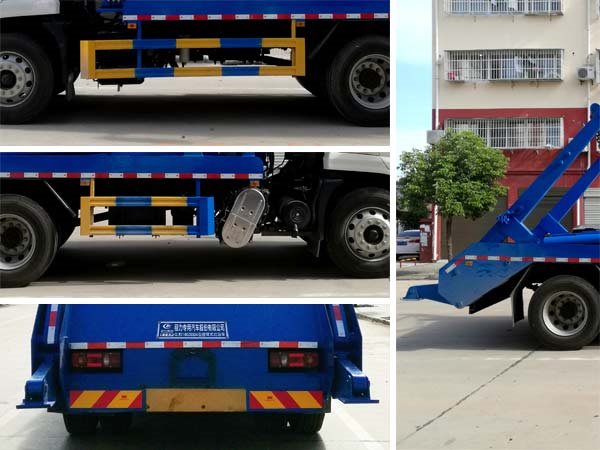 程力威牌CLW5180ZBSD6擺臂式垃圾車