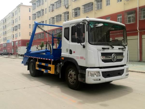 程力威牌CLW5180ZBS6擺臂式垃圾車