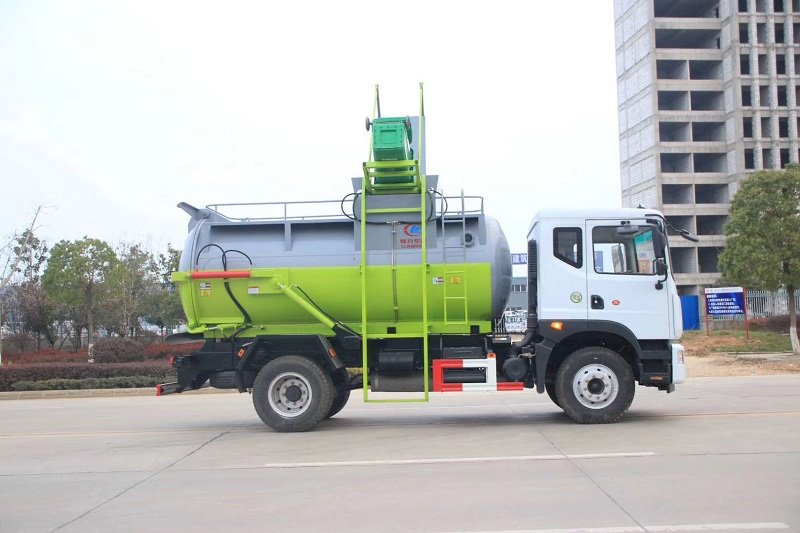 程力威牌CLW5160TCAKL6餐廚垃圾車