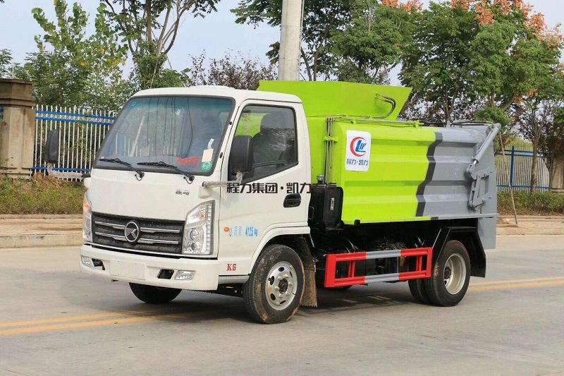 程力威牌CLW5040TCAKL6型餐廚垃圾車