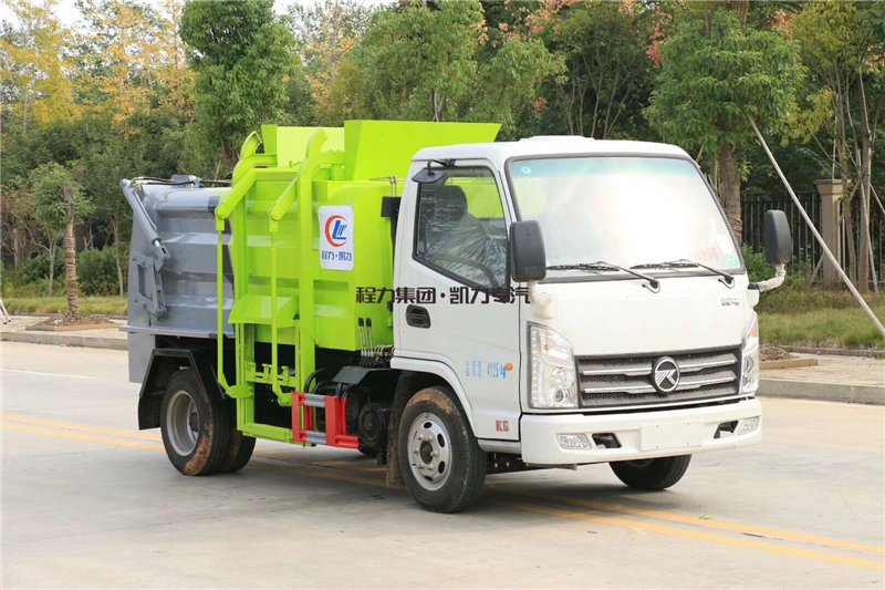 程力威牌CLW5040TCAKL6型餐廚垃圾車