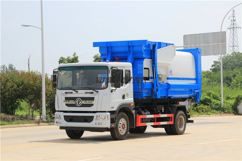 程力威牌CLW5180ZXXE6車廂可卸式垃圾車