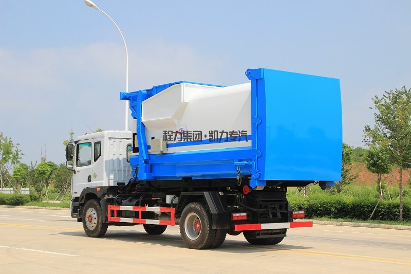 程力威牌CLW5180ZXXE6車廂可卸式垃圾車