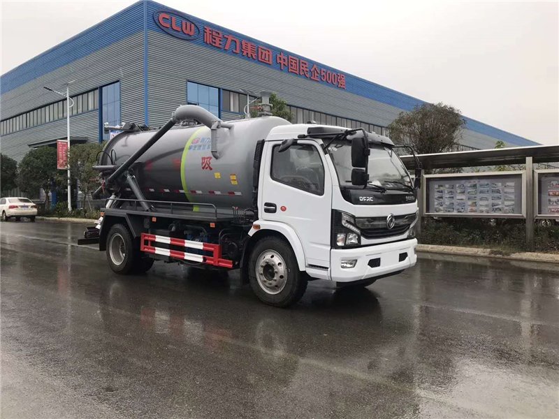 程力威牌CLW5121GQW6清洗吸污車