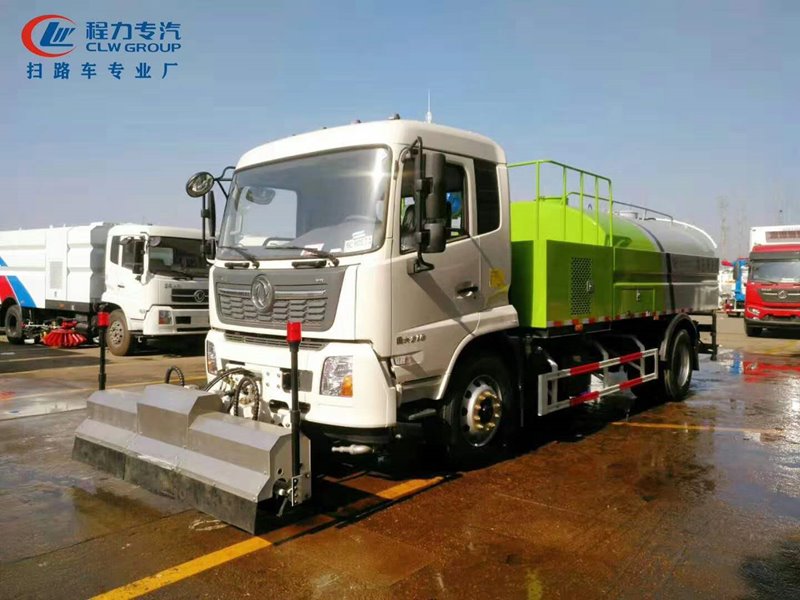 程力威牌CLW5180GQW6YT清洗吸污車