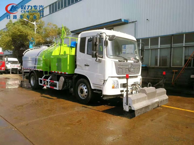 程力威牌CLW5180GQW6YT清洗吸污車