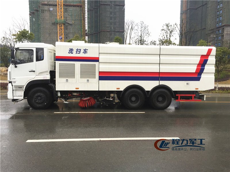 程力威牌CLW5258TXSE6洗掃車(chē)