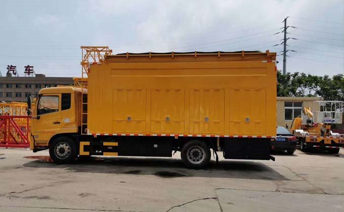 豪橫版國六天錦淤泥凈化處理車