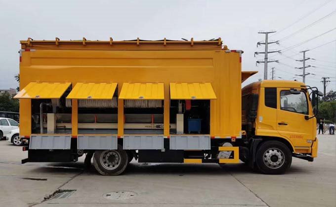 豪橫版國六天錦淤泥凈化處理車