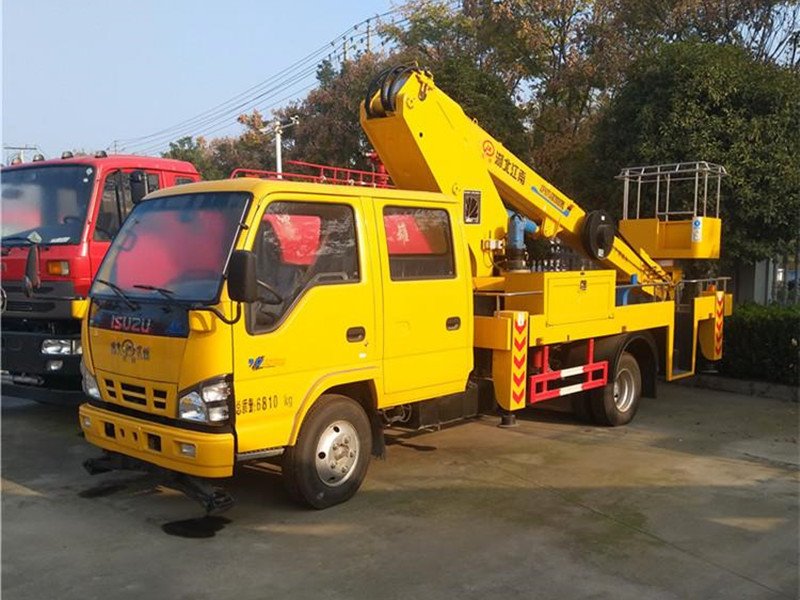 慶鈴五十鈴14米高空作業(yè)車