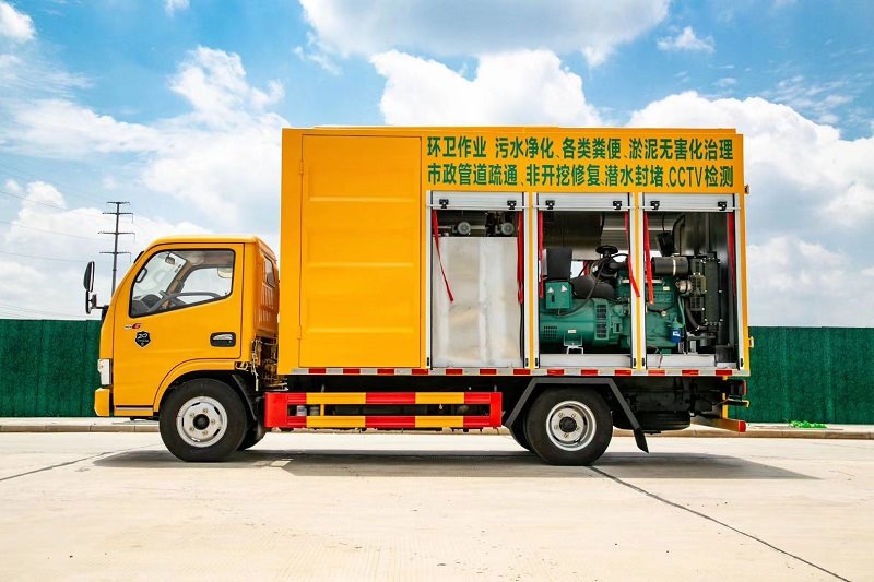 國(guó)六多利卡污水處理車詳細(xì)配置圖片資料