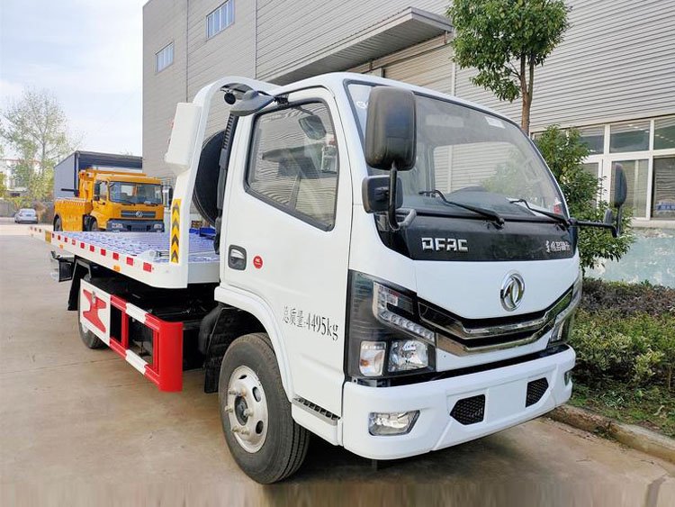 多利卡平板國六清障車廠家直銷