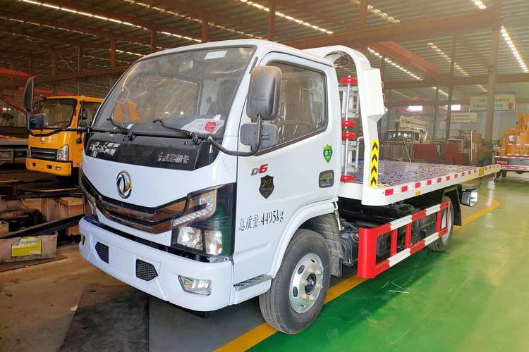 多利卡平板國六清障車廠家直銷