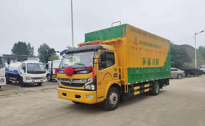 朝柴170馬力國六污水凈化車