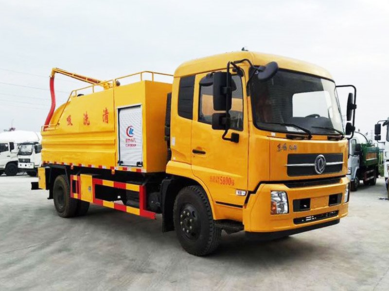 14方東風(fēng)天錦清洗吸污車多少錢一輛