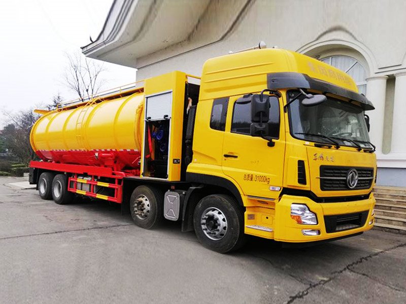 大型清洗吸污車 管道疏通車