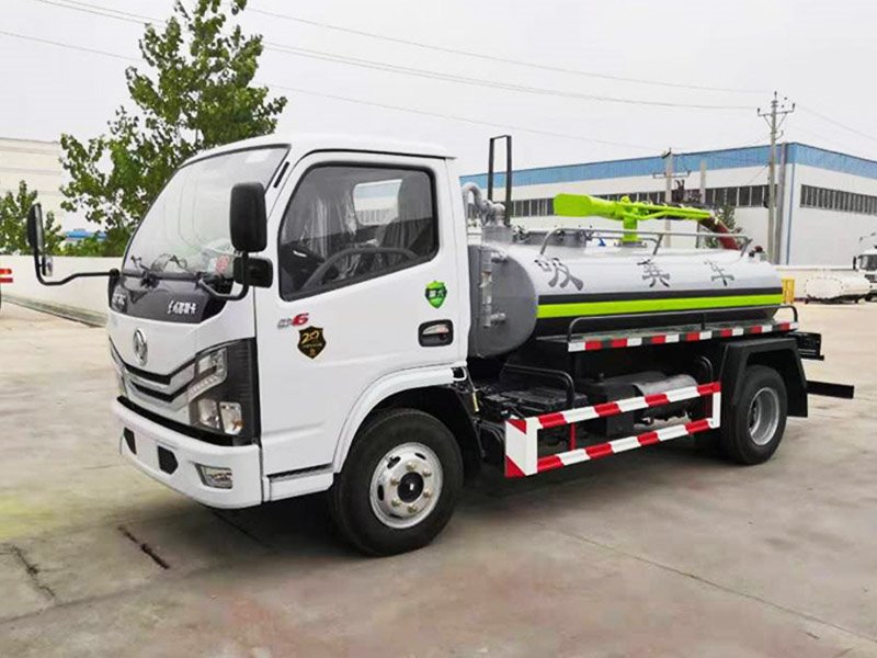 東風國六藍牌2噸吸糞車廠家