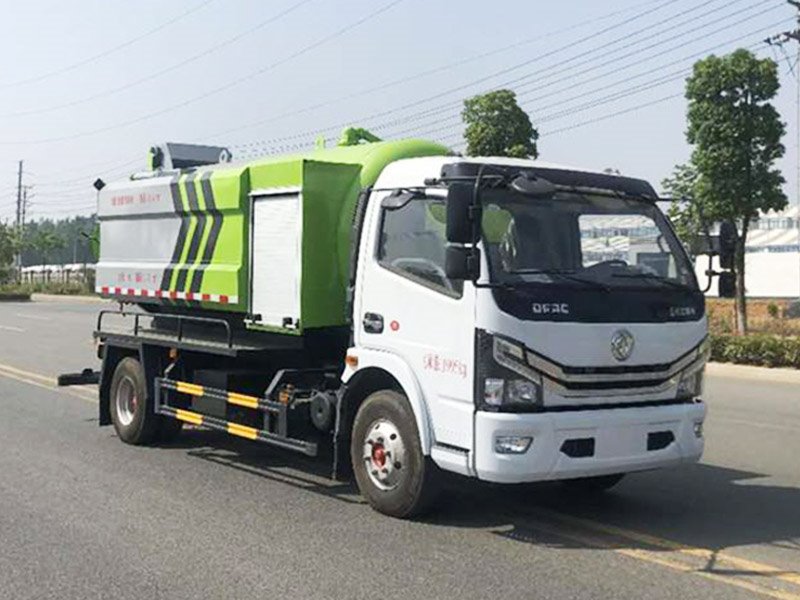 東風(fēng)天錦10方清洗吸污車
