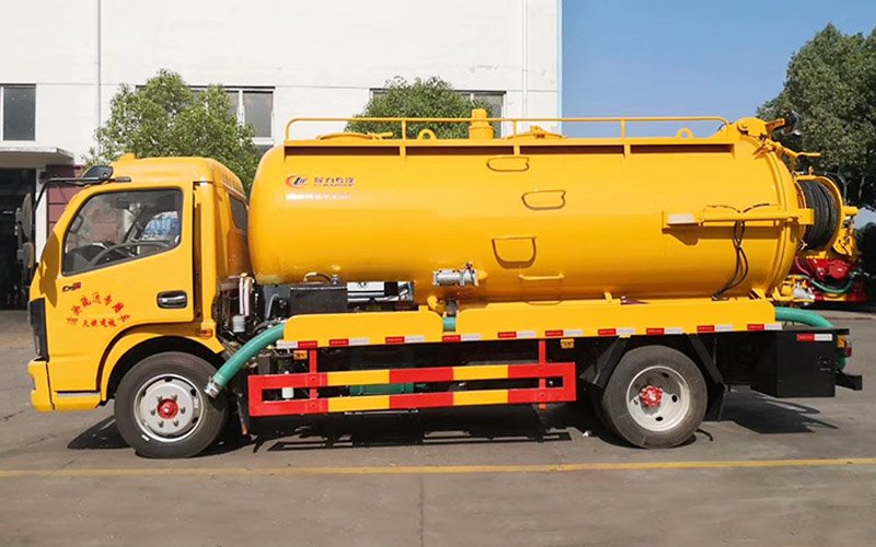 東風(fēng)凱普特10方清洗吸污車