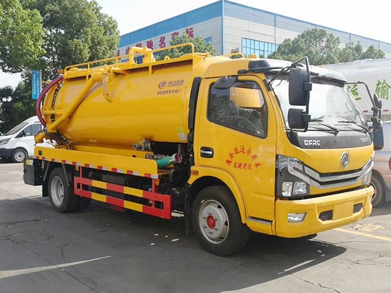 東風(fēng)凱普特10方清洗吸污車
