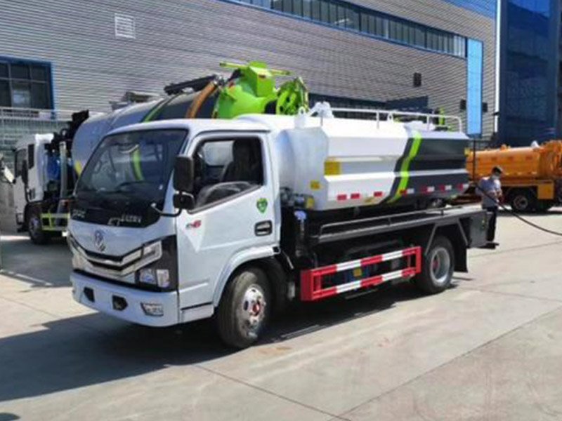 國六東風清洗吸污車6方